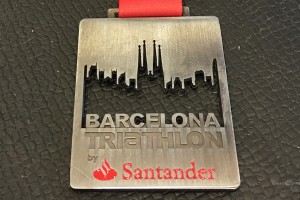 Barcelona Triathlon 2016 Medaille