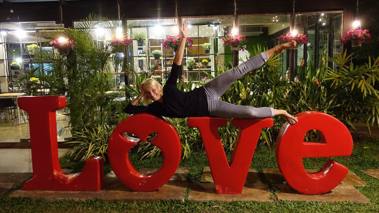 Südostasien Rundreise Chiang Mai Thailand Love Restaurant
