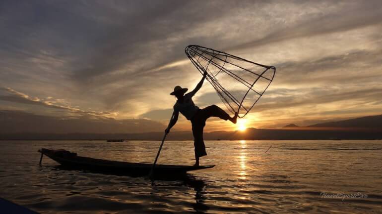 Südostasien Rundreise inle Lake Fischermann Myanmar